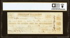 Texas 1863-1865  10 Treasury Warrant Civil War State Banknote Currency  Pcgs 64