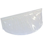 Window Well Cover Plastic Heavy-duty Clear 19x15 In Basement Protector Durable