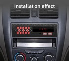 Single Din Car Radio Stereo Bluetooth Am Fm Mp3 Player Audio Head Unit Usb Aux