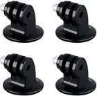 4 Pack Tripod Mount Adapter For Gopro Hero 9 8 7 6 5 4 3 2 Sjcam Xiaoyi Cameras