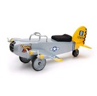 Tiger Bomber 1945 Ride-on Scoot Foot To Floor Airplane Ride On Toy Metal Steel
