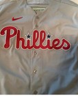 Phillies Bryson Stott Autographed Mlb Authenticated Team Issued Worn Jersey Jsa
