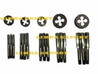 Tap Die Set Bsb Bscy Cycle 26 Tpi Thread - 1 4 to 1 2  - 5 Sizes Taps   Dies New