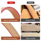 Vachetta Leather Adjustable Strap For Lv Carryall Handbag Replacement Straps