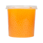 Tea Zone Orange Popping Pearls bursting popping Boba b2052  7 Lbs  For Boba Tea