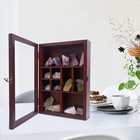 Rock Display Case  Rock Collection Display Case  Wooden Collection Box For St   