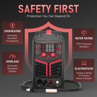 Gas gasless  Mig Welder  Synergic Control 110 220v 160amp Welding Machine