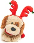 Cuddle Barn - Jingle Jasper   Animated Singing Holiday Puppy Dog Stuffed    