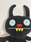 Uglydoll 2009 Ninja Batty Shogun Plush 8  H Decent Condition