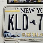 New York Excelsior License Plate Pair      Ny Matching Set Kld 7461 - See All Pics