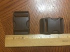 10 New 1 1 2  Duraflex Dark Brown Plastic Buckles stealth