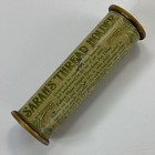 Antique 1915 Sarahs Thread Holder Boston Suffrage Victory Campaign Sewing Tin