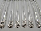 1847 Rogers International Silver 8 Cocktail Forks Silverplate Flatware
