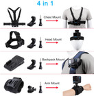 Accessories Kit For Dji Osmo Pocket 3 New Quick Release Head Strap Mount   Chest