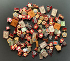 Vintage Mixed Lot Of 100 Russian Soviet Era Enamel Pins  Medals  Ussr  Cccp