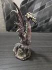 Vintage 1983 Superior Models Perth Pewter Handmade Dragon Figurine By Ray Lamb