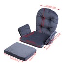 Cotton Cushion Set For Baby Nursery Relax Rocker Rocking Chair Glider Ottoman
