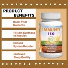 1-3pack Immuno 150 The Ultimate Multi Vitamin Immune Booster 150 Capsules