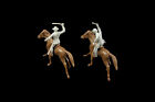 Civil War Cavalry Marx Blue   Gray Playset Plastic Toy Soldiers 54mm