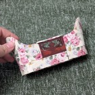 Vintage Concord Dollhouse Miniature Fabric Couch Sofa 