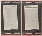 Day Runner Running Mate Edition 6-ring Refill Lot - Call Record Message Finances