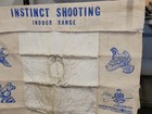 Vtg Canvas Target Used For Lucky Mcdaniel Instinct Shooting Daisy Bb Guns