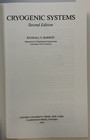Cryogenic Systems Vintage 2nd Edition 1985 Hardcover-   acceptable-read Notes   