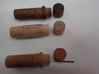 Lot  10 Vintage Boye Sewing Machine Needles Wooden Tubes