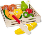 Wooden Cutting Fruit Toy Food Set   Pretend Play Kitchen Accessories  Prescho   