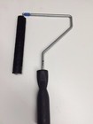 Fiberglass 3 4  X 6  Wide Bristle Air Bubble Roller Quick Change 