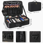 Makeup Case Large Makeup Bag Professional Train Case 16 5 Inches  Cosmetic Organ