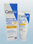 Cerave Ultra-light Moisturizing Lotion W  Sunscreen Spf 30 1 75 Oz Exp 2028 2pcs