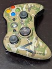 Xbox 360 Wireless Controller Camo Camouflage Oem Official  microsoft Xbox 360 