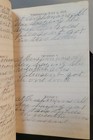 1876 Levi Sheldon Orford Nh Handwritten Diary Journal Handyman Farm Life Antique