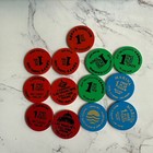 13 Miscellaneous Gaming Poker Casino Slot Tokens V32