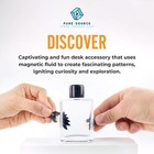 Ferrofluid Display Toy Bottle     Ferro Fluid Liquid Metal Stem Toy Magnetic De   