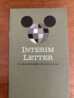 1966 Walt Disney Productions Interim Letter Vintage Paper Flyer Lt Robin Crusoe