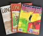 Art Of Surfing  Lot Of 3 Vintage Longboard Magazines 2001-02-08