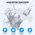 Bidet Fresh Water Spray Kit Non Electric Toilet Seat Attachment With Dual Nozzle