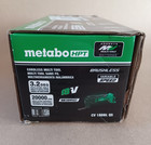 Metabo Hpt Cordless Multi Tool 18v Sub Compact Brushless Oscilalting Cv 18dbl Q5