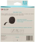 Velcro Brand One-wrap Roll Black   30 Ft X 1-1 2 In    91372