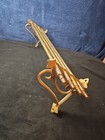 Vintage Old Brass Pullman Train Luggage Rack Wall Mount Shelf 30x7x7  30 Inch