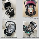 Head And Body Support Pillow Compatible With Doona Car Seat Strollers strolle   
