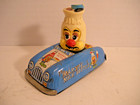 Vintage Marx Tin Toy Car Silly Marxie Milk Bottle Friction Powered Incomplete