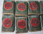 Original Vtg Ww2 Era Lucky Strike Cigarettes Pack  it s Toasted  Tobacco Removed
