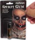 Mehron Spirit Gum Adhesive Theater Makeup Small Bottle Brush Stick On Glue Nose