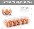 60pcs Egg Cartons 12 Count  1 Dozen Clear Blank Egg Cartons Cheap Bulk For Large