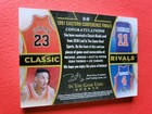 Michael Jordan Game Used Jersey Card  d10 20 Scottie Pippen Isiah Thomas Dumars