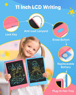 2 Pack 11 Inch Lcd Writing Tablet Doodle Board  Colorful Electronic Drawing Pads