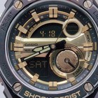 Casio G Shock Gst 210b 1a9jf G Steel Gold World Time Quartz Watch Mens